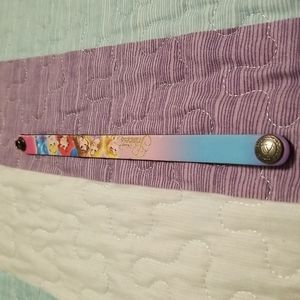 Disney princess leather bracelet New